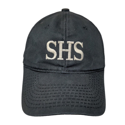 SHS Tigers Strapback Hat Black OSFM Embroidered Adjustable Outdoor Cap