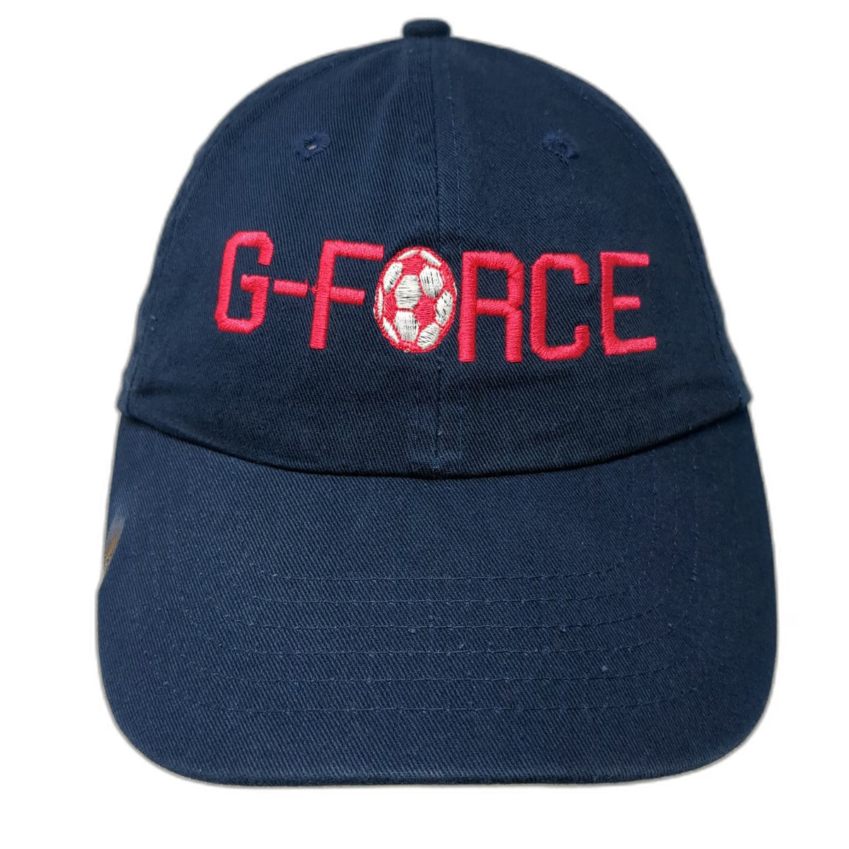 Lids Baseball Cap Blue One Size G-Force Soccer Embroidery Slideback Hat