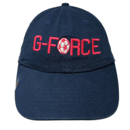 Lids Baseball Cap Blue One Size G-Force Soccer Embroidery Slideback Hat