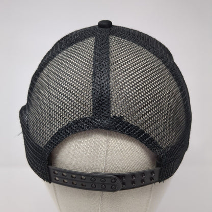 Me Vs Me Snapback Mesh Back Trucker Hat Black One Size Adjustable