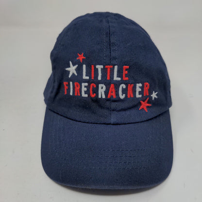 Little Firecracker Baby Stretch Strapback Hat Blue Size 0-3 Months Carter's