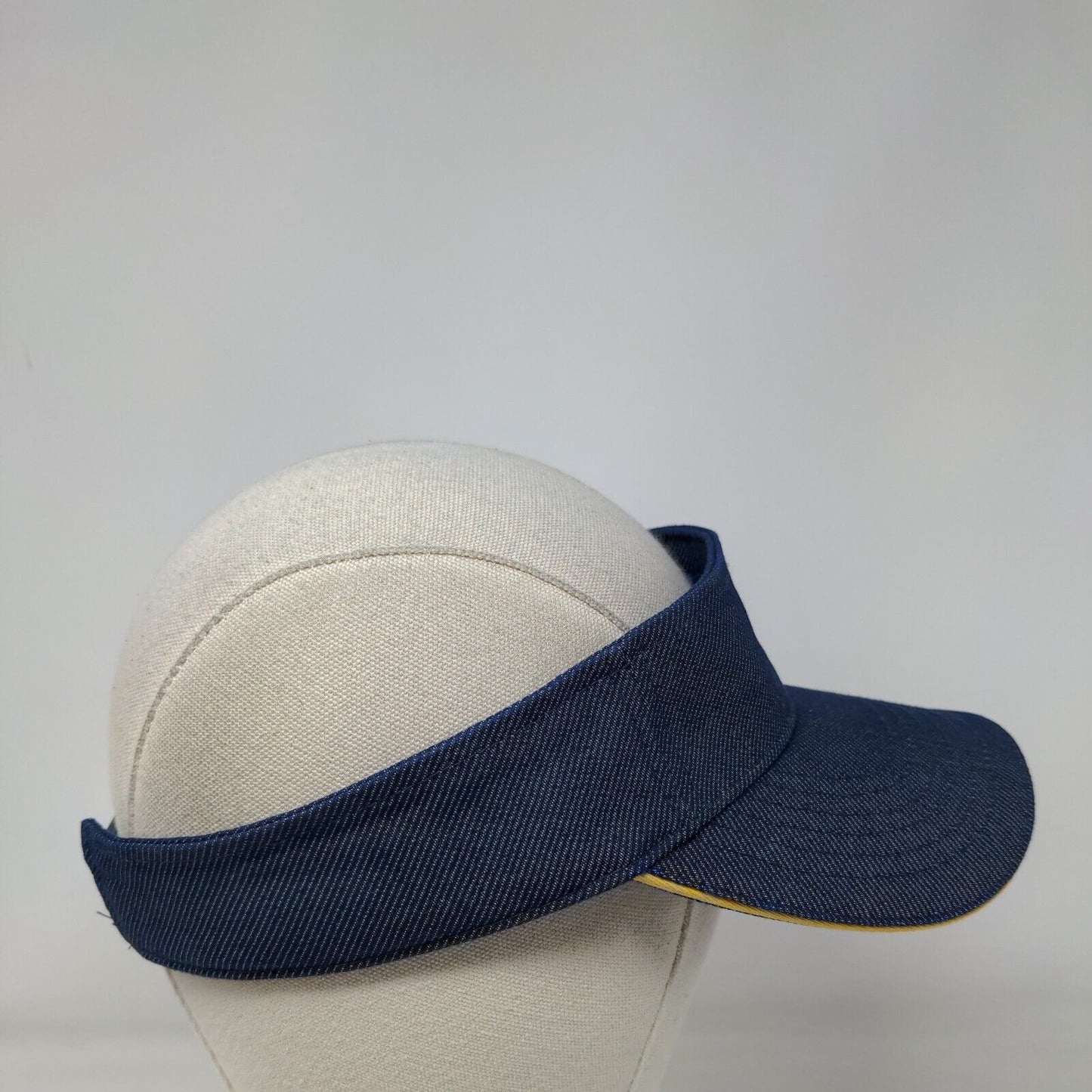McDonalds Snapback Sunvisor Blue One Size Adjustable Employee Crew Cap