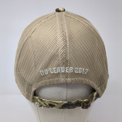 Ducks Unlimited Slideback Mesh Back Trucker Hat Camo One Size DU Leader
