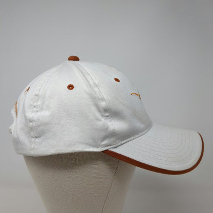 Texas Longhorns NCAA Signatures Cap White Orange One Size Snapback Hook em Horns