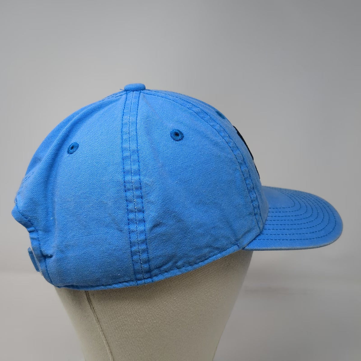 American Needle Baseball Cap Blue One Size US Open NYC Slideback Cotton Hat