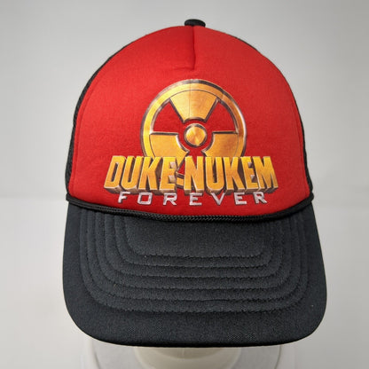 Duke Nukem Forever Snapback Trucker Hat Multicolor One Size Mesh Back 2K Games