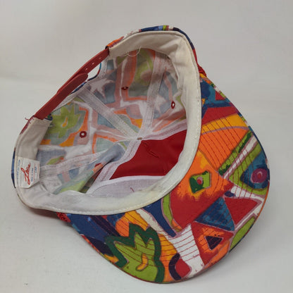 ADT Automotive Snapback Rope Hat Multi One Size Embroidered Abstract