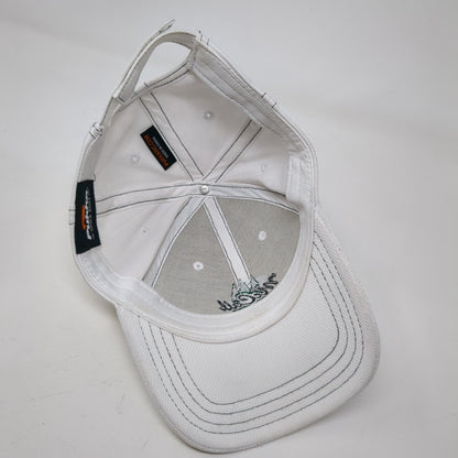 McCall Golf Club Strapback Hat White OSFA Adjustable Embroidered 6 Panel Pukka
