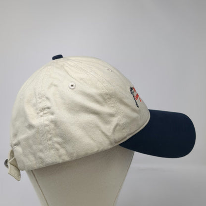 Pacific Headwear Baseball Cap Beige Blue One Size Custom Woodworking Hammer Hat