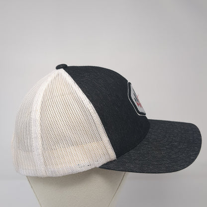 Perform24 Snapback Trucker Hat Black One Size Mesh Back Adjustable