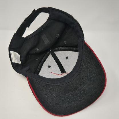Burke & Associates Inc Strapback Hat Black One Size Adjustable Headmost