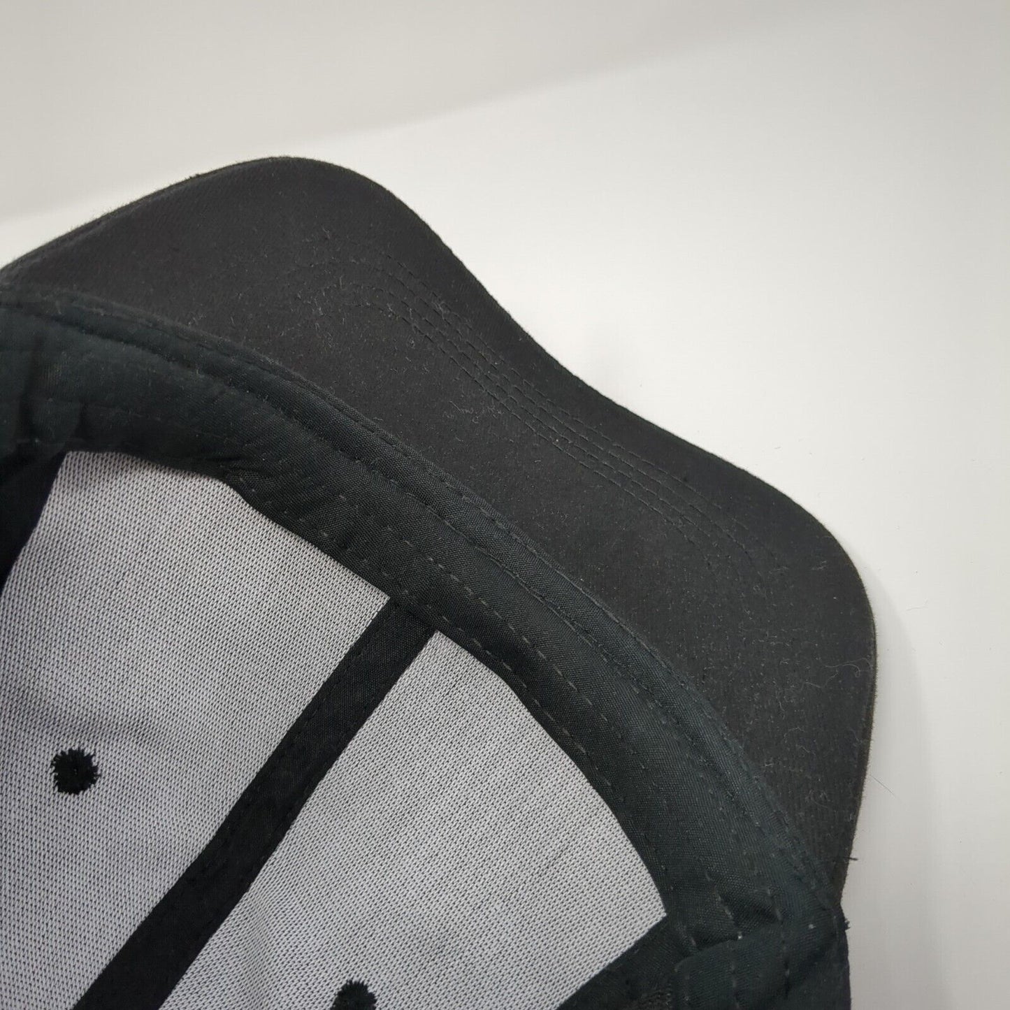 Panda Deadlift Slideback Hat Black One Size Adjustable Vent Holes