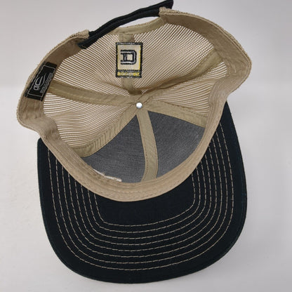 CED Las Cruces Strapback Trucker Hat Multi One Size Mesh Back Square D