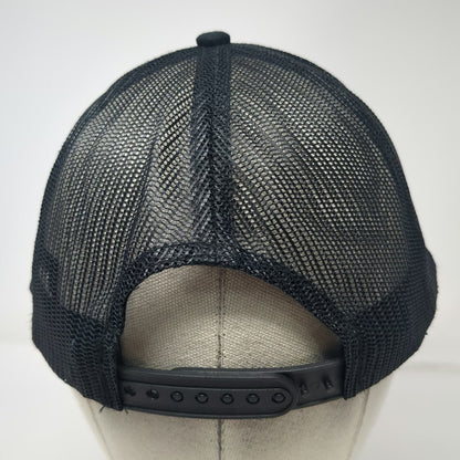 Port Authority Sheep Feet Trucker Hat Black One Size Mesh Back Snapback Patch