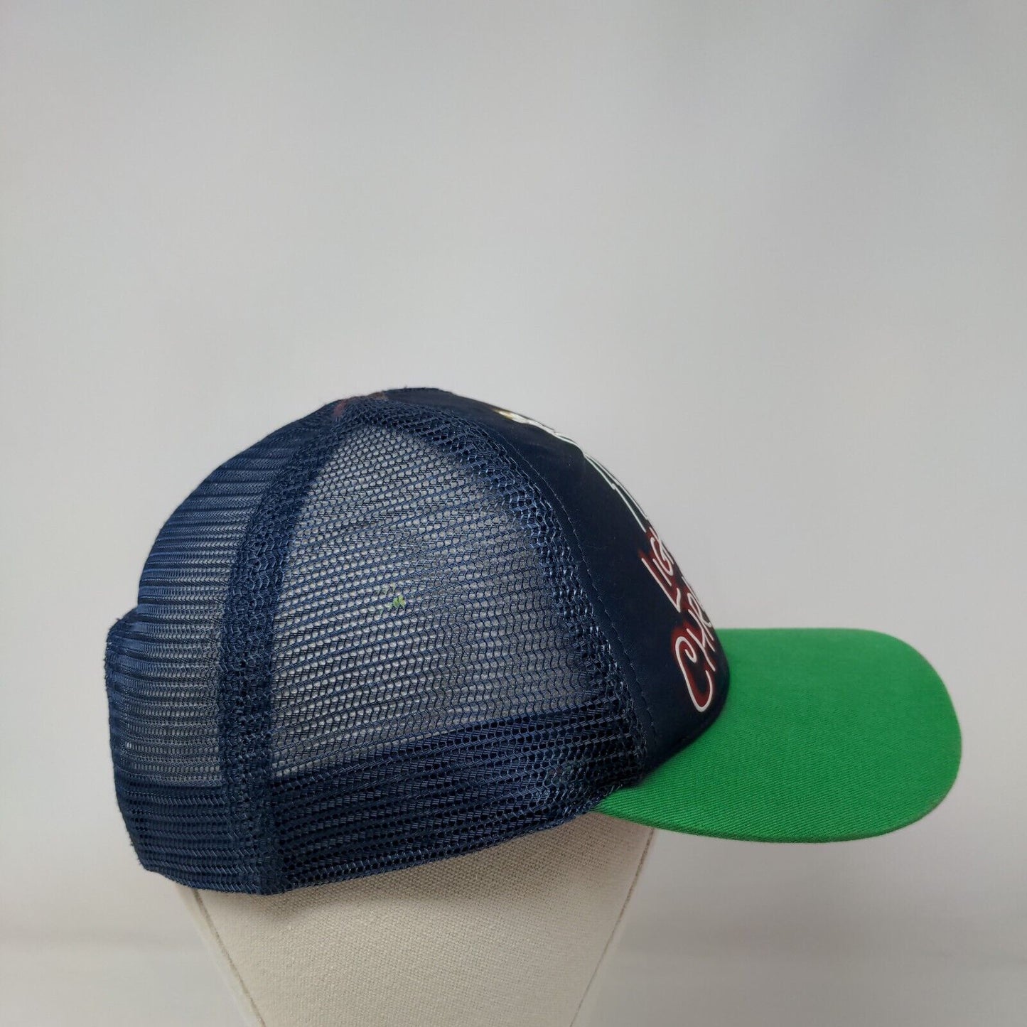 Light Up Christmas Snapback Mesh Back Trucker Hat Multi One Size Walmart