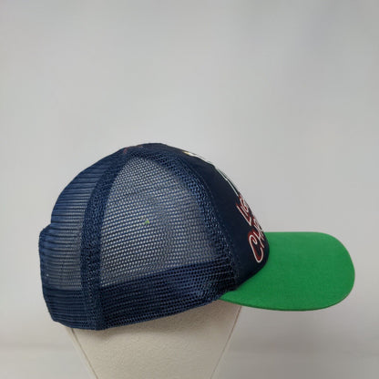 Light Up Christmas Snapback Mesh Back Trucker Hat Multi One Size Walmart