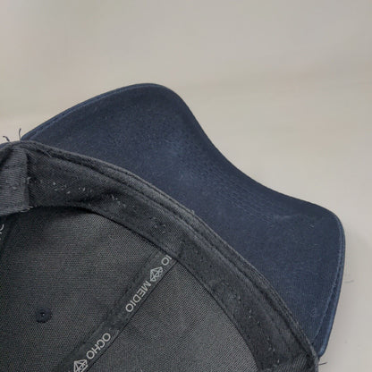 Diamond Ocho Medio Slideback Hat Blue One Size Adjustable Embroidered Cotton