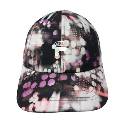 FILA Sport Strapback Hat Multicolor One Size Adjustable 6 Panel