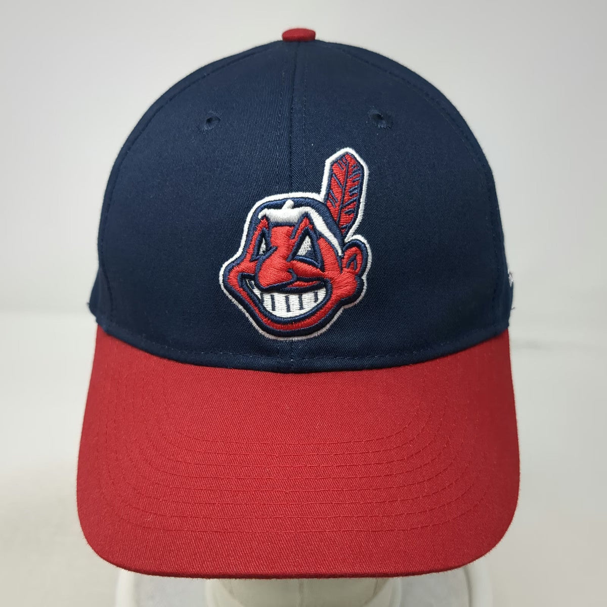 OC Sports Cleveland Indians MLB Baseball Cap Blue Red White One Size Mascot Hat
