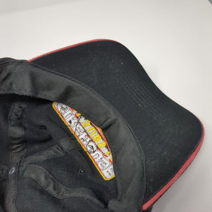 Firehouse Subs Founded by Firemen Slideback Hat Black OS Adjustable Embroidered
