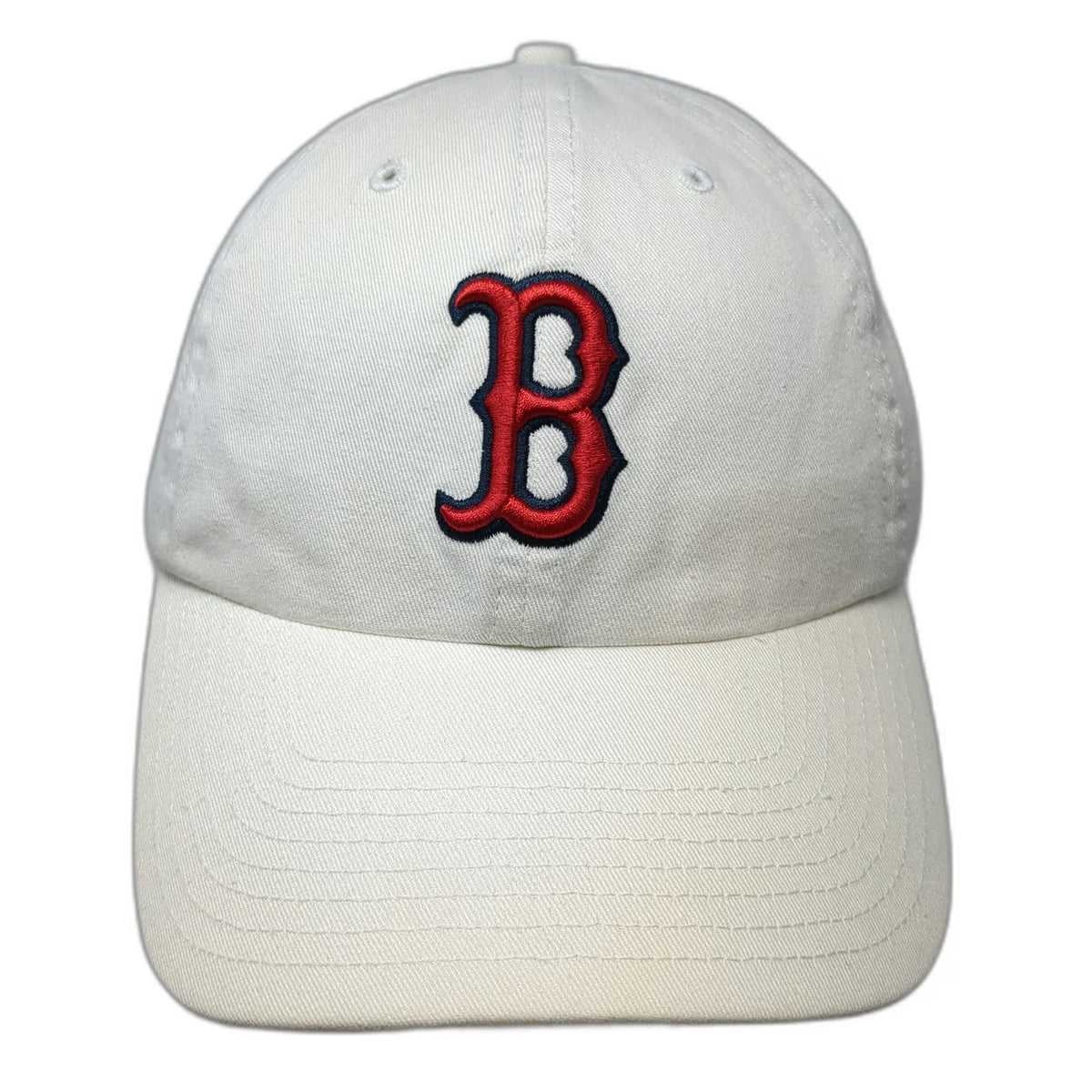 47 MLB Boston Red Sox Baseball Cap White One Size Slideback Fenway Collection