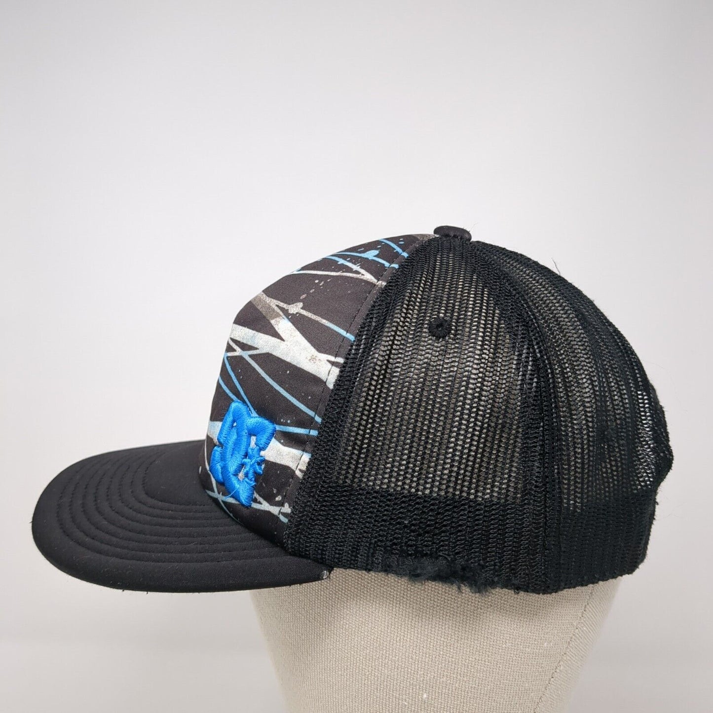 DC Shoes Snapback Trucker Hat Multicolor One Size Mesh Back Adjustable