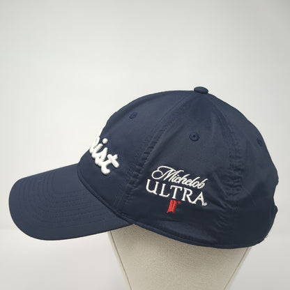 Titleist Slideback Baseball Cap Blue One Size Adjustable Embroidered 6 Panel