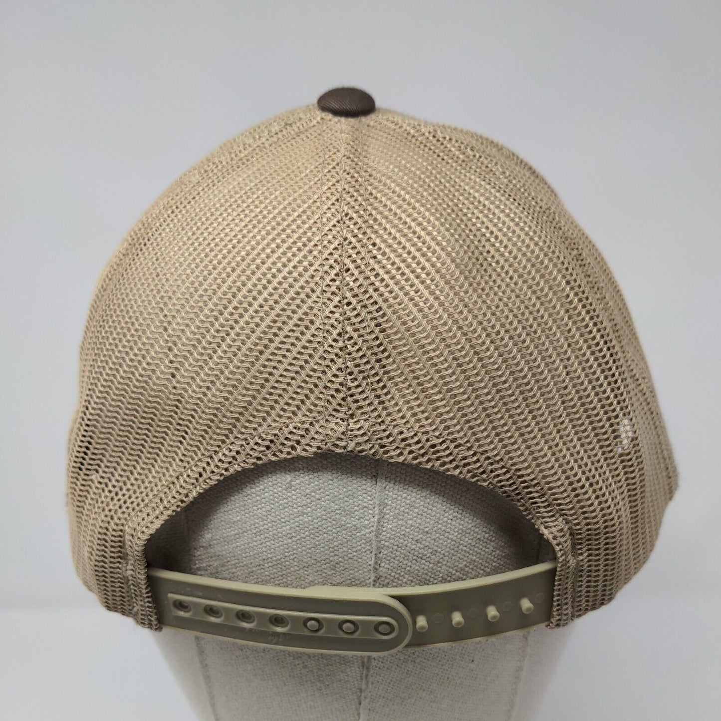 I Love Gluten Snapback Mesh Back Trucker Hat Brown One Size Yupoong