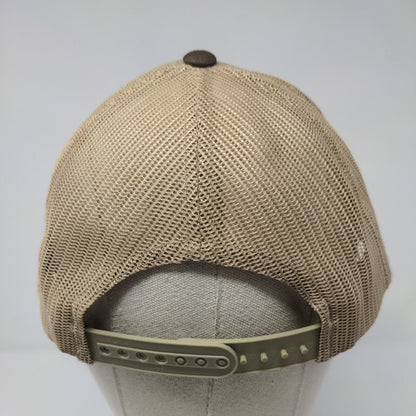 I Love Gluten Snapback Mesh Back Trucker Hat Brown One Size Yupoong