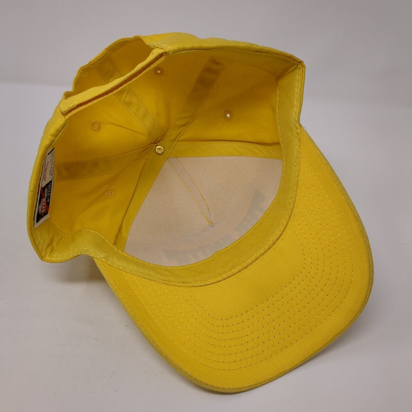 Just Another Day In Paradise Strapback Hat Yellow One Size Adjustable