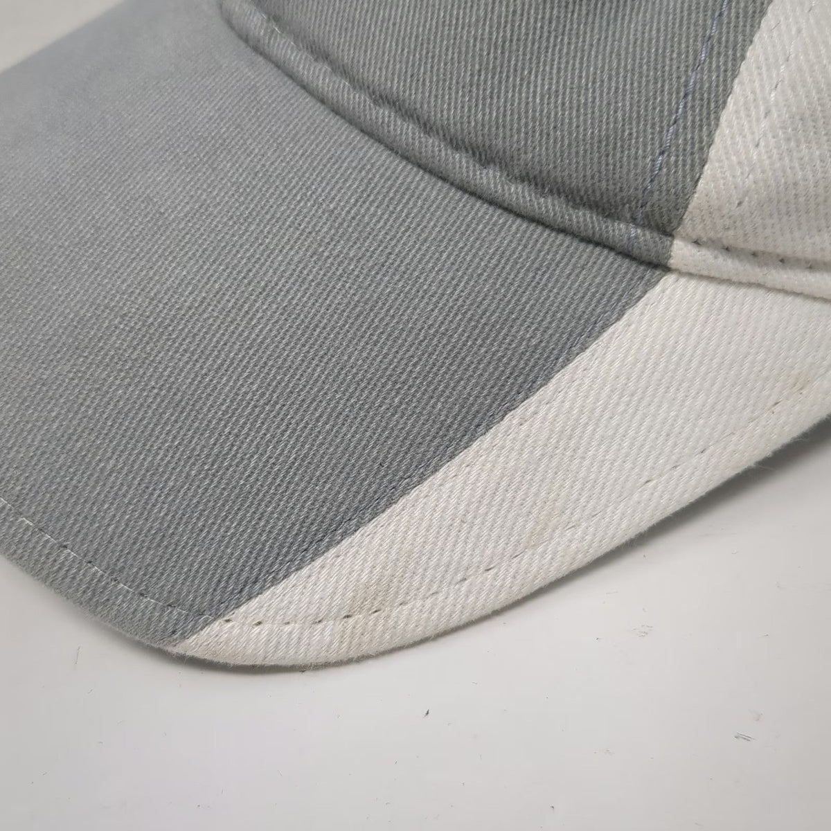 Hyp Carteret Elks 2235 Gray Baseball Cap One Size Strapback Two Tone Cotton Hat