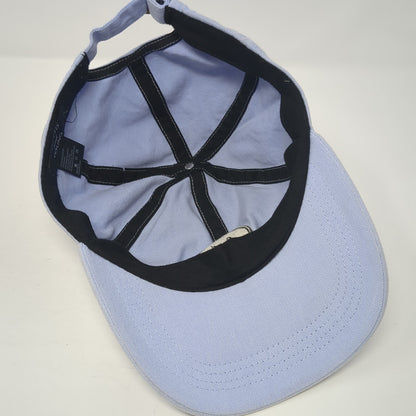 Smiley Face Slideback Hat Blue One Size Adjustable David And Young
