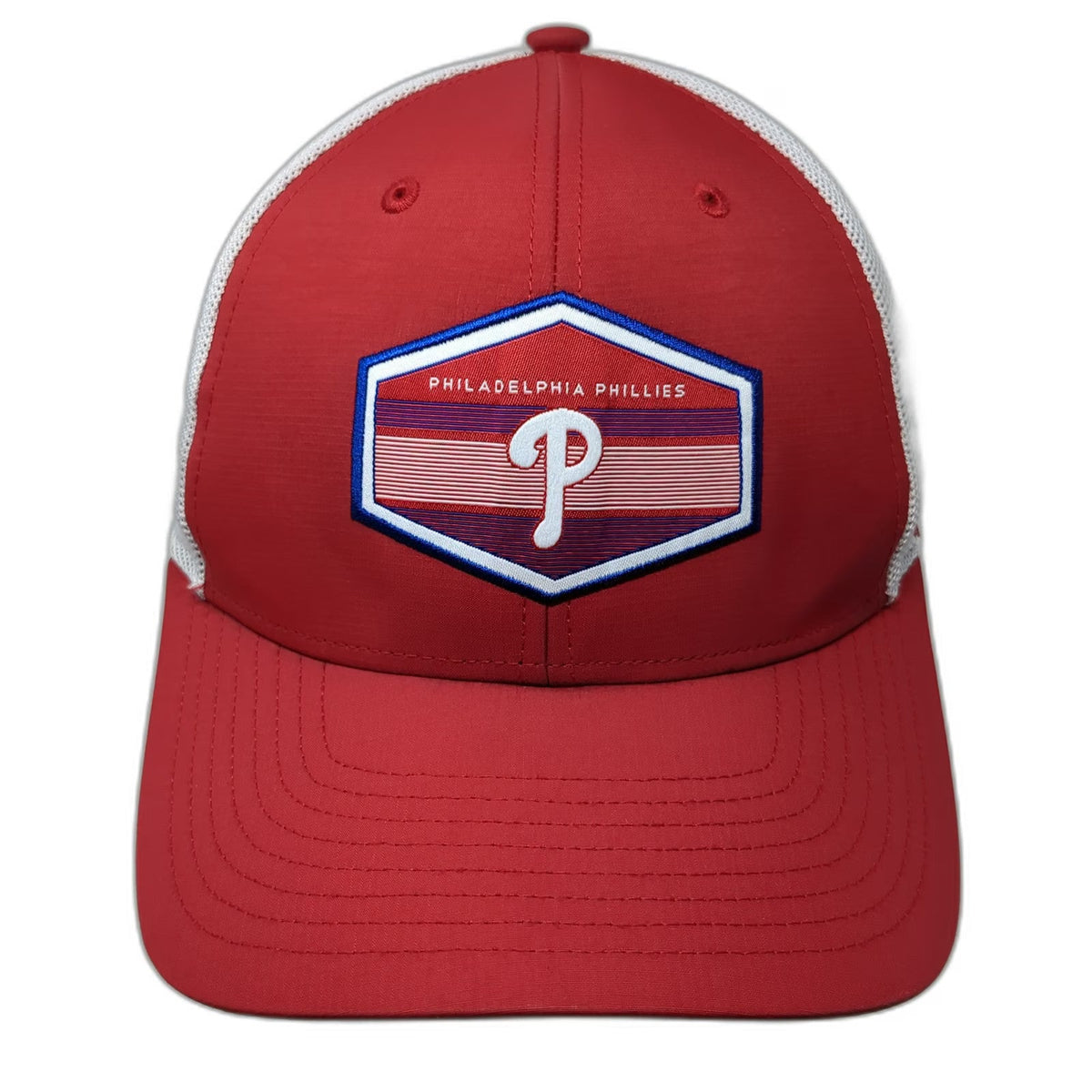 47 Philadelphia Phillies MLB Trucker Hat Red White Blue One Size Mesh Snapback