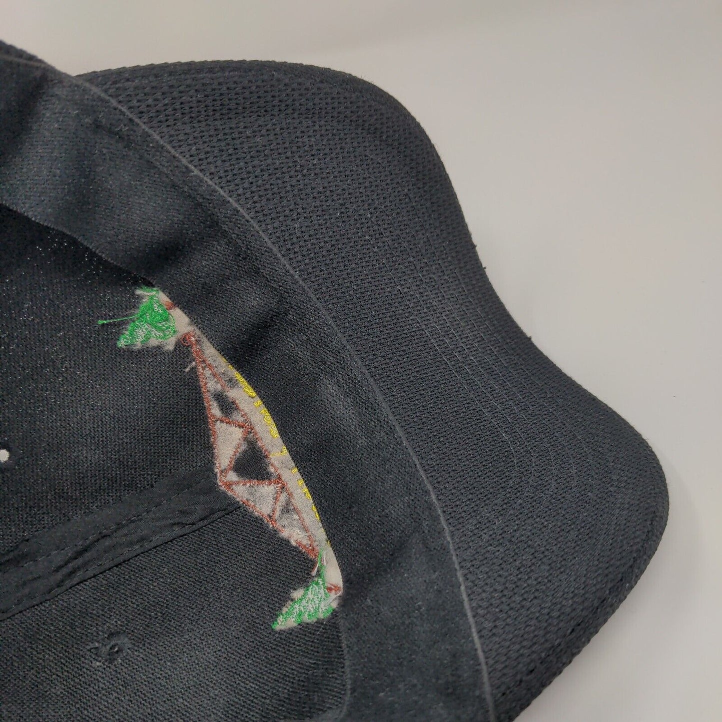 Quality Truss & Lumber Inc Fitted Hat Black OSFA Embroidered 6 Panel Polyester