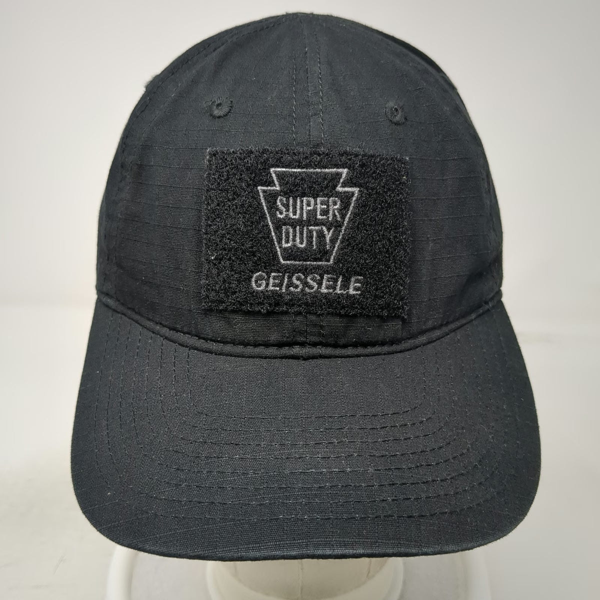 Geissele Automatics Baseball Cap Black One Size US Flag Strapback Hat