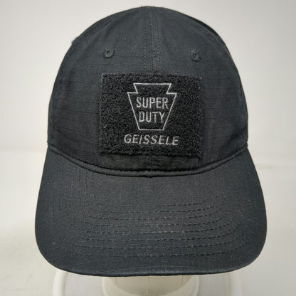 Geissele Automatics Baseball Cap Black One Size US Flag Strapback Hat