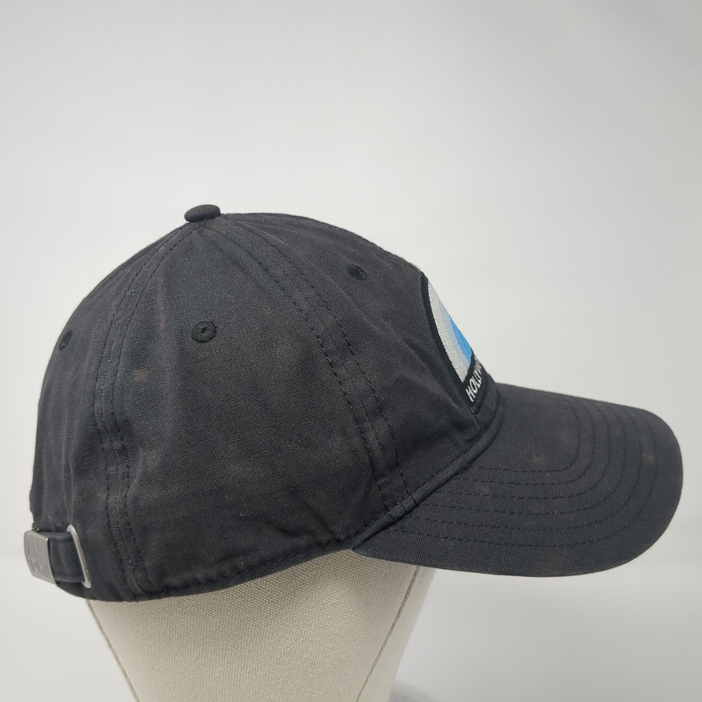 Hollywood Bowl Slideback Hat Black One Size Solid Adjustable Sportiqe