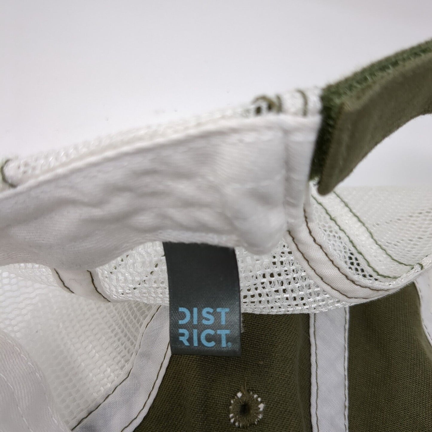 Race To Robie Creek Strapback Trucker Hat Brown One Size Mesh Back District