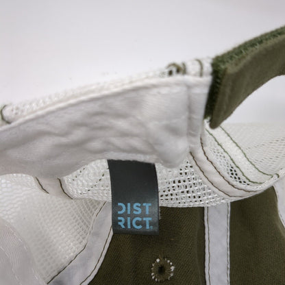 Race To Robie Creek Strapback Trucker Hat Brown One Size Mesh Back District