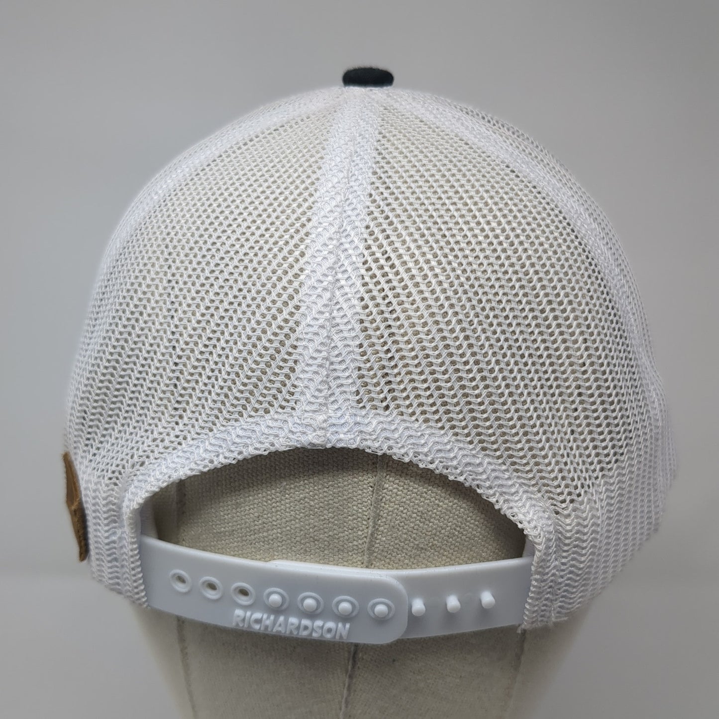 Game In Snapback Trucker Hat Black One Size Adjustable Mesh Back Richardson