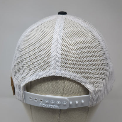 Game In Snapback Trucker Hat Black One Size Adjustable Mesh Back Richardson