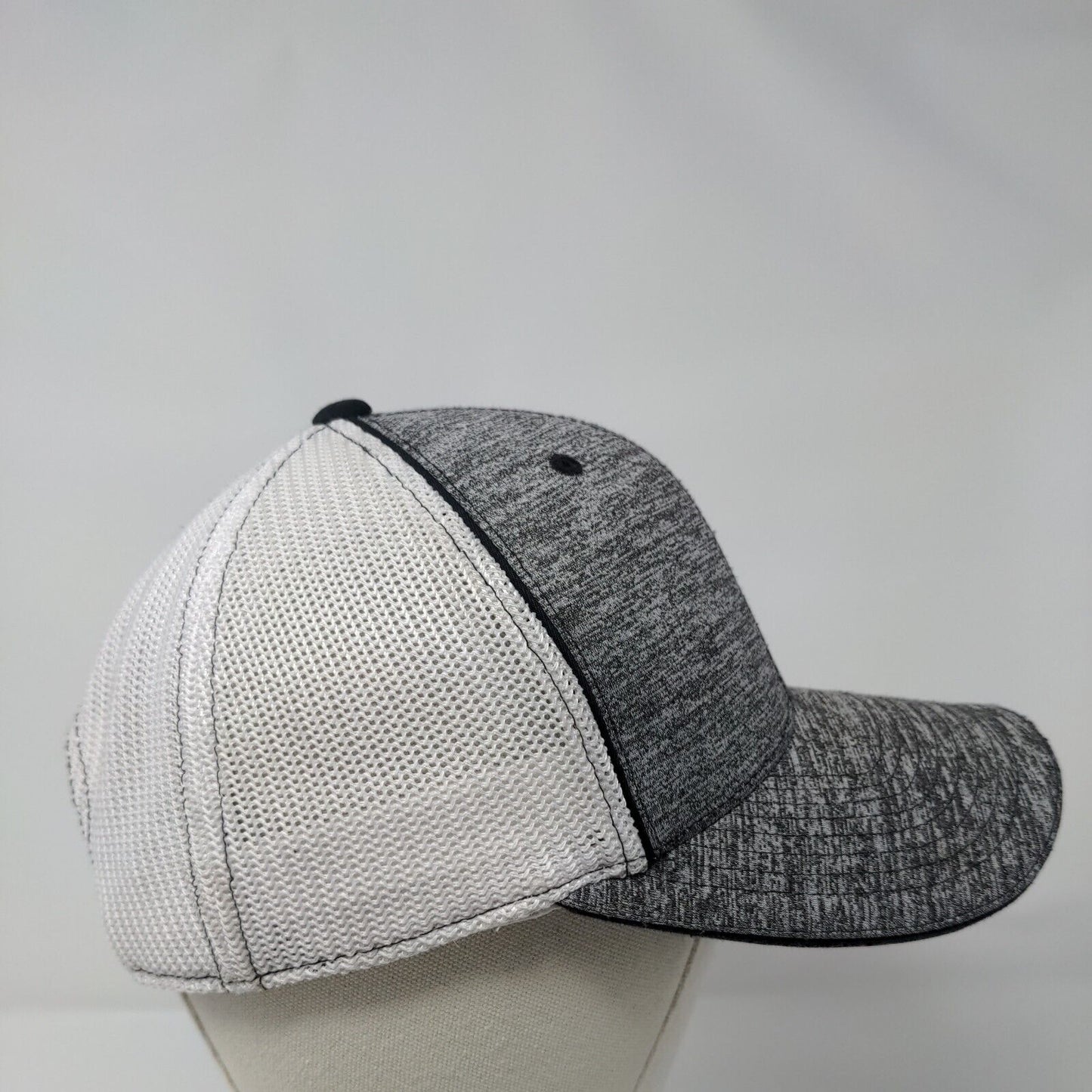 Ariat Snapback Trucker Hat Gray One Size Adjustable 110 Flexfit Tech Mesh Back
