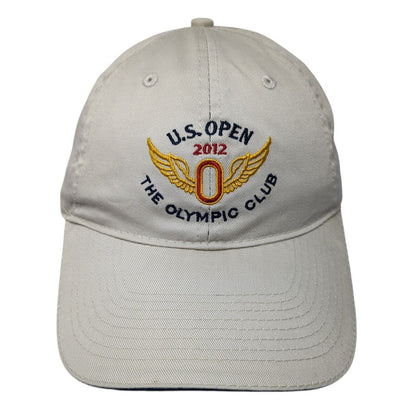 U.S. Open 2012 The Olympic Club Slideback Hat Tan One Size USGA Member