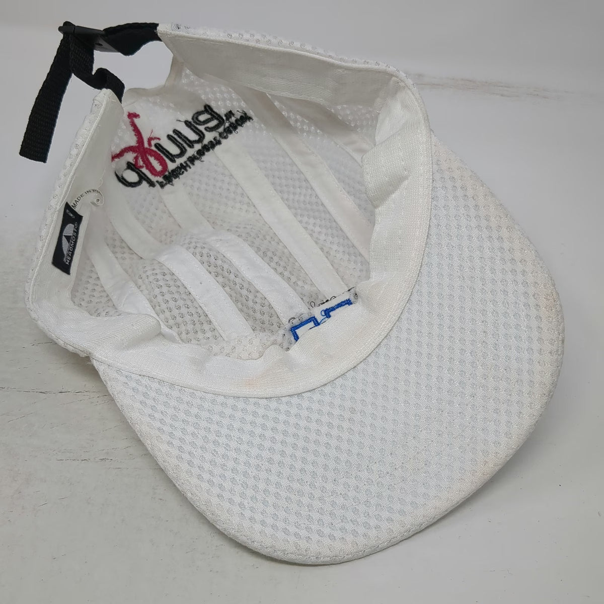 Headmost Baseball Cap White One Size Mayo Clinic Finish Breast Cancer Mesh Hat