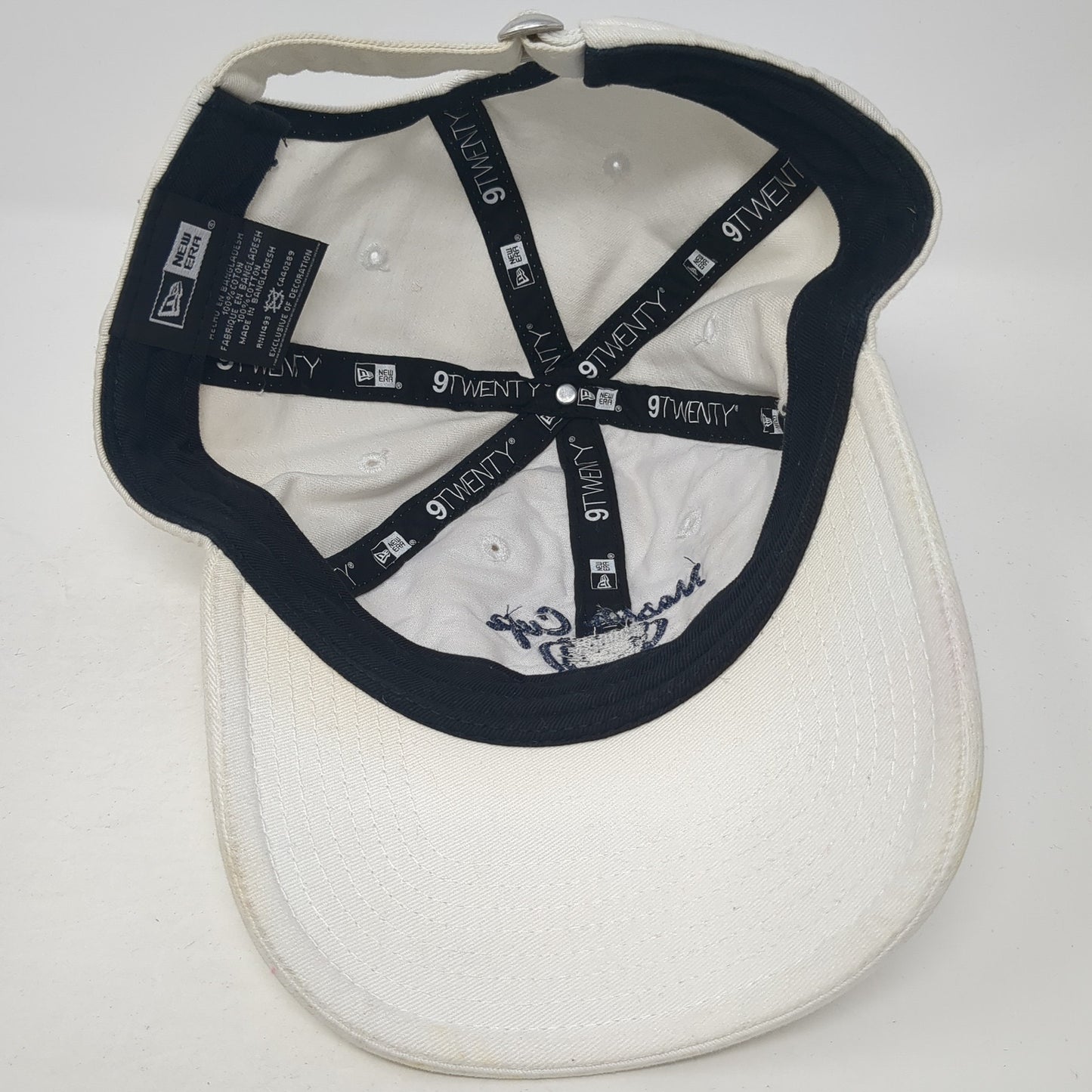 Mason Cup Slideback Hat White One Size Adjustable New Era 9Twenty