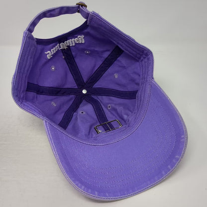 Manly Men Ski Trip Sun Valley Purple Baseball Cap One Size Adjustable Hat