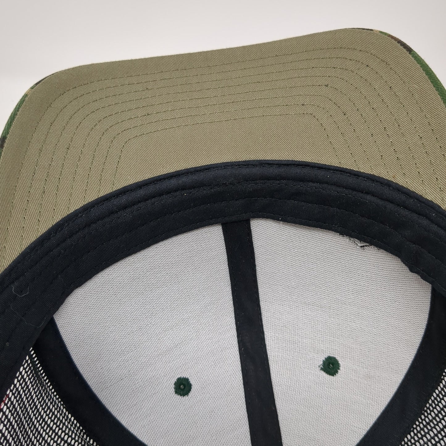 Summit Snapback Mesh Back Trucker Hat Multi Camo One Size Richardson