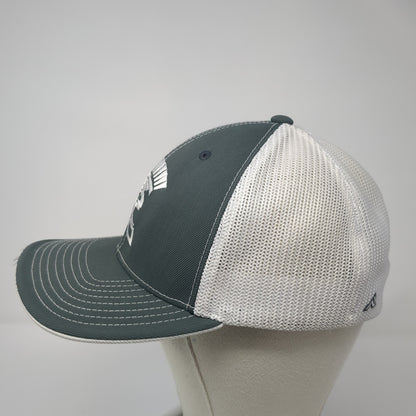 Michigan State Spartans Fitted Trucker Hat Gray 8 Mesh Back Pacific Headwear