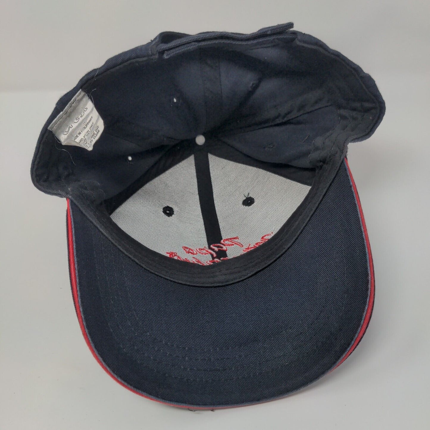 Papa Murphy's Pizza Strapback Hat Blue OSFA Embroidered Employee Crew Cap Crest