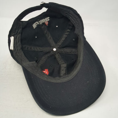 Wild Turkey Baseball Cap Black One Size Embroidered Logo Slideback Bourbon Hat
